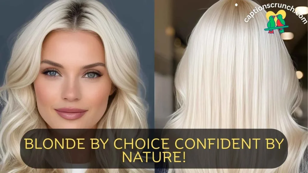Blonde And Confident Quotes 