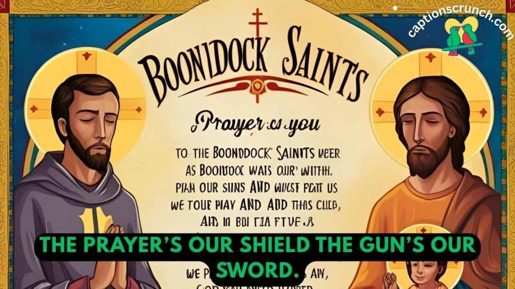 Boondock Saints Prayer Quotes 