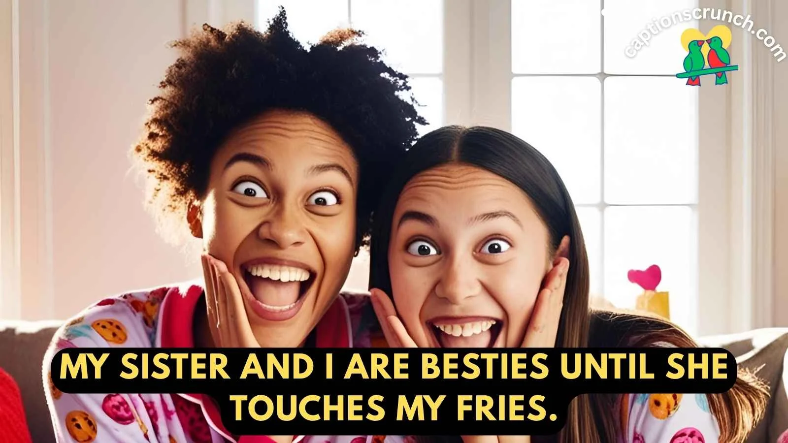 Funny Sister Captions
