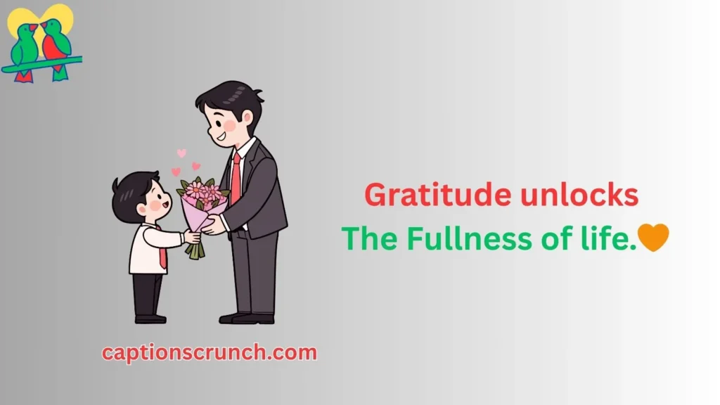 Gratitude and Giving 