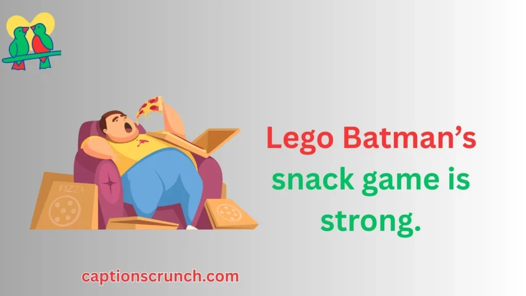 Lego Batman’s Snack Obsessions