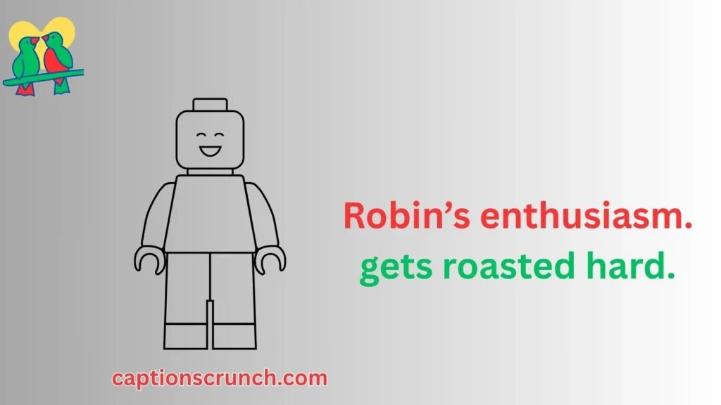 Robin Ribbing Lego Batman’s 