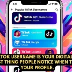 TikTok Usernames Captions