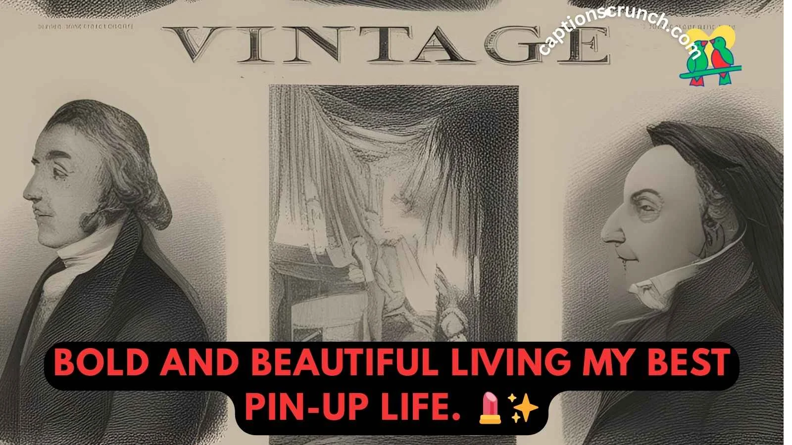 Vintage Outfit Captions