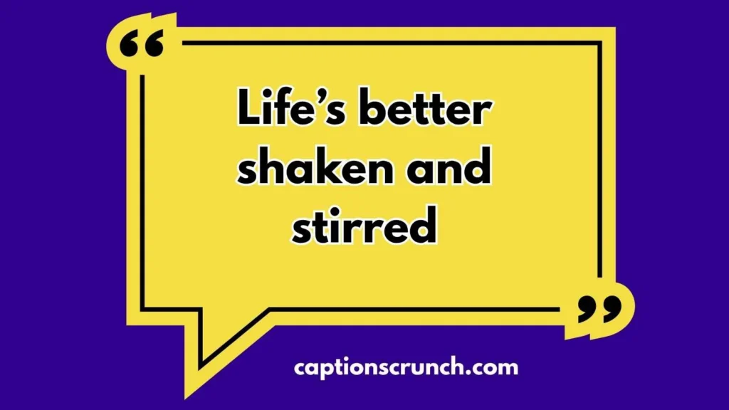 Drinks Captions for Instagram