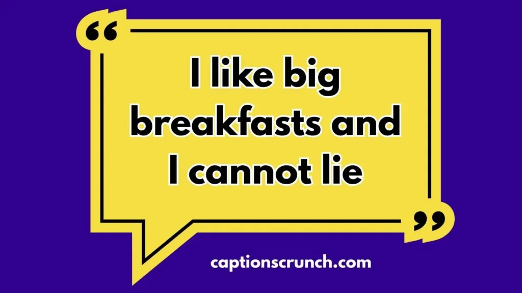 Short Funny Breakfast Quotes