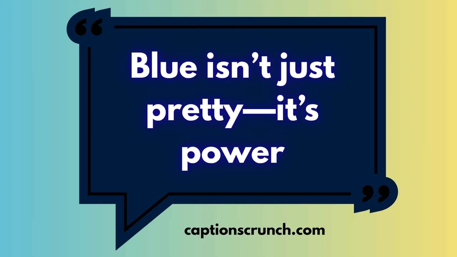 Blue Dress Instagram Captions