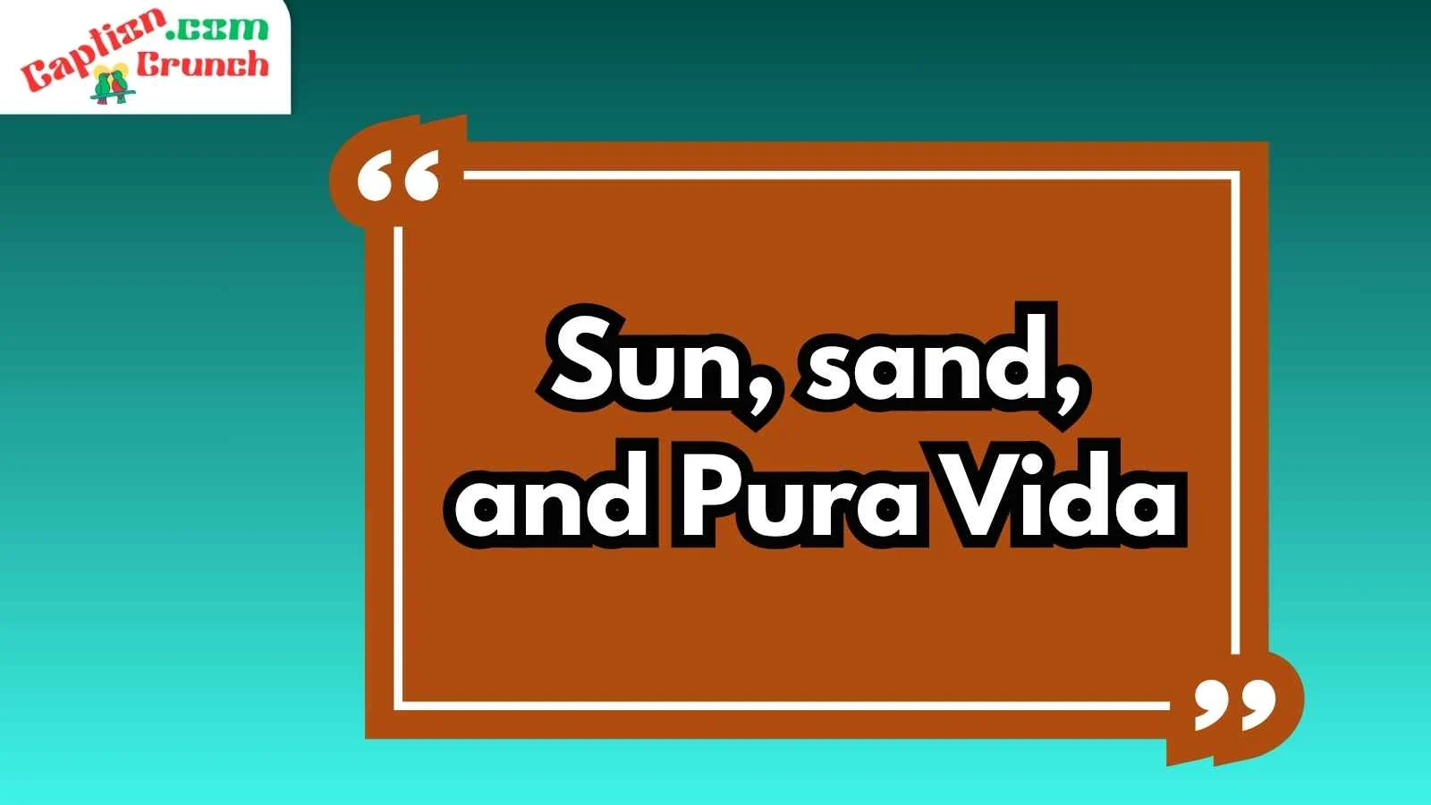 Costa Rica Captions for Instagram