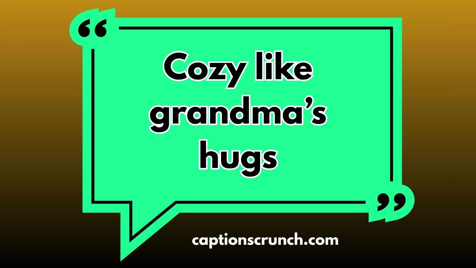 Cozy Instagram Captions