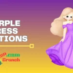 Purple Dress Captions