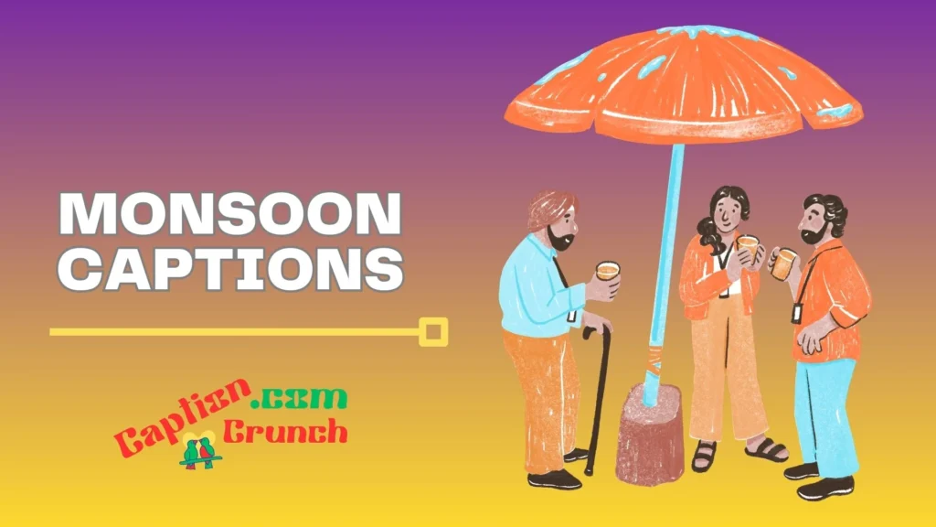 Road Trip in Monsoon Captions