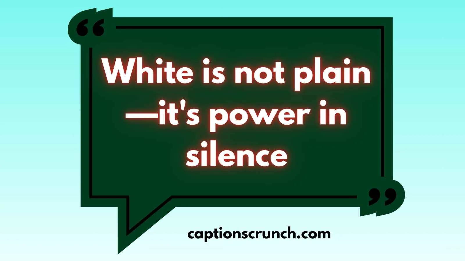 White Outfit Captions